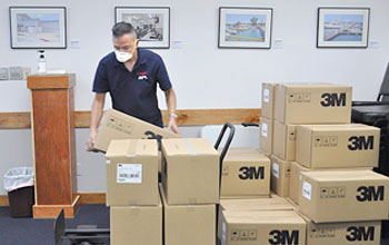 Port Donates Masks to Tenants